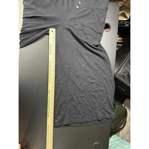 Ettiwa Anthropologie Wide Leg Flowy Pants Black Size XS Boho Cottage Button Fly - Picture 8 of 14